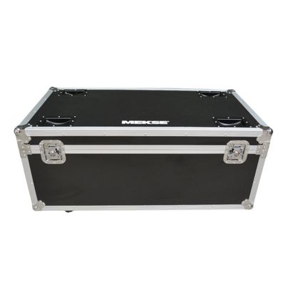 CASE RACK DE MADERA CON RUEDAS NEGRO 1050x560x520 CW 100 MEKSE