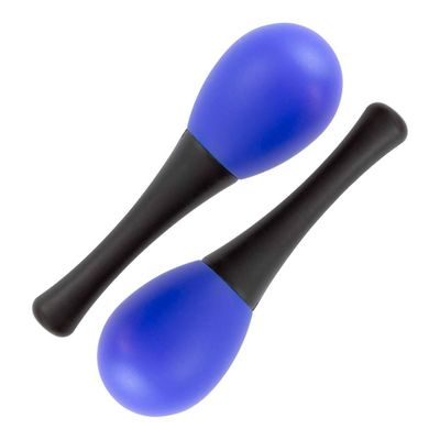 Imagen 2 del producto PAR DE SONORAS - MARACAS PARA NIÑOS, ESCUELAS 13X4 COLOR AZUL RMX 