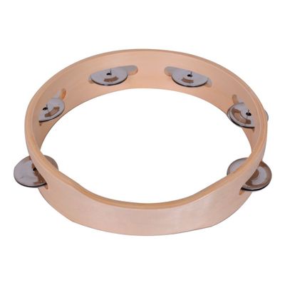 Imagen 2 del producto PANDERO SIMPLE 8 PULGADAS MADERA PD-8