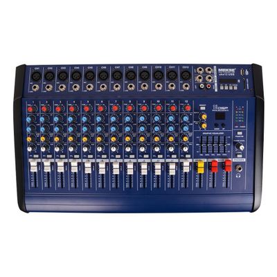 CONSOLA POWER MIXER 12CH BLUETOOH+ USB UKS-12USB MEKSE