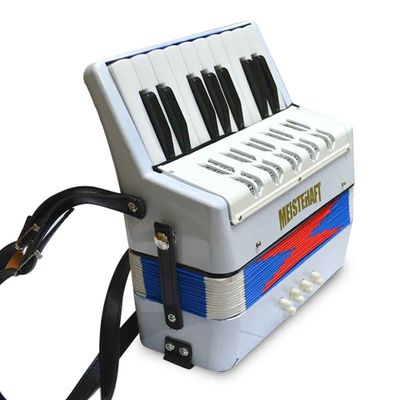 Imagen 2 del producto ACORDEON NIÑO 8 BAJOS BLANCA MT-3020 MEISTEHAFT