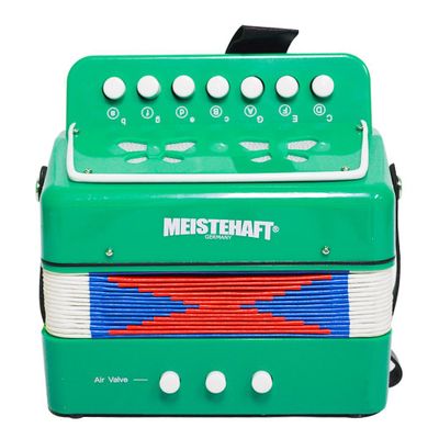 Imagen 2 del producto ACORDEON NIÑO 2 BAJOS VERDE MT-2018 MEISTEHAFT