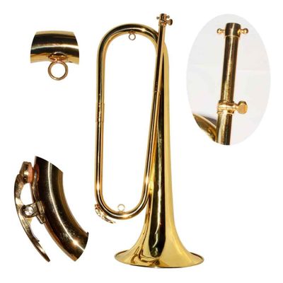 Imagen 2 del producto CLARIN PARA BANDA PROFESIONAL DORADO MOD BG LQ13 CIPRIANI