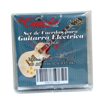 Imagen 2 del producto SET DE CUERDAS PARA GUITARRA ELECTRICA MOD.EXL-6 LA ESPAÑOLA