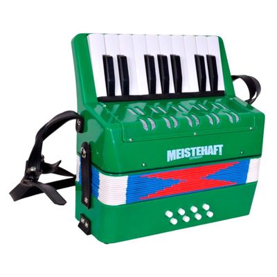Imagen 2 del producto ACORDEON NIÑO 8 BAJOS VERDE MT-3020 MEISTEHAFT