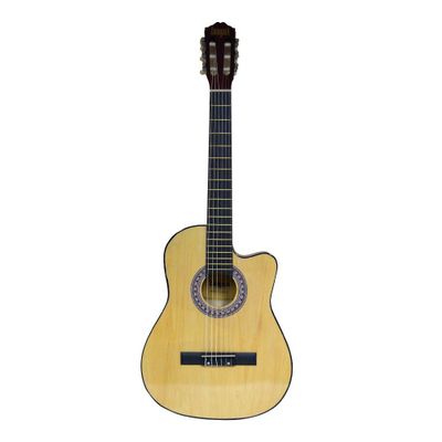 Imagen 2 del producto GUITARRA CUTAWAY 39 NATURAL CUERDA NYLON ZARAGOZA