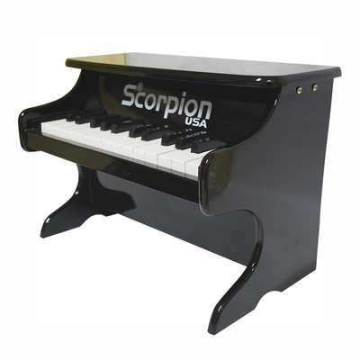 Imagen 2 del producto PIANO INFANTIL DE MADERA 25N NEGRO PDT 21 BK SCORPION
