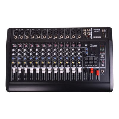 CONSOLA POWER MIXER 12CH BLUETOOTH-MP3 CARVERPRO CPM-1200