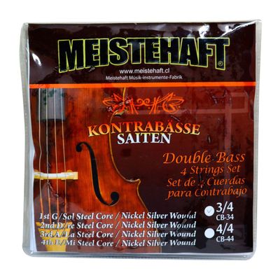 SET DE CUERDAS PARA CONTRABAJO 3/4 MEISTEHAFT