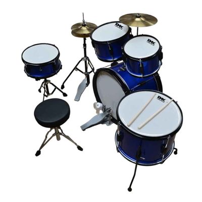 Imagen 2 del producto BATERIA JUNIOR 5PCS PLATILLO PISO AZUL JUDR 1A RMX