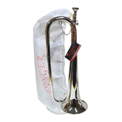 CORNETA GRANDE PARA BANDA NIQUELADA ETINGER