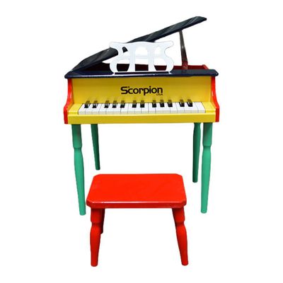 Imagen 2 del producto PIANO INFANTIL DE COLA 30N MULTICOLOR PDT 50 MC SCORPION