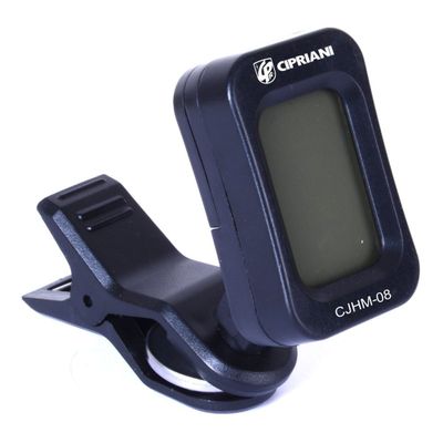 AFINADOR DIGITAL CROMÁTICO GUITARRA UKELELE CJHM-08 CIPRIANI