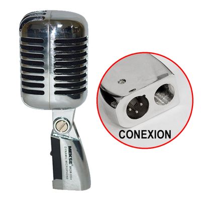 Imagen 2 del producto MICROFONO VOCAL CROMADO MOD MKDM 55SH MEKSE
