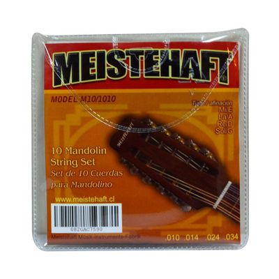 Imagen 2 del producto SET DE 10 CUERDAS PARA MANDOLINA M10/1010 MEISTEHAFT