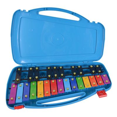 METALOFONO CROMÁTICO 25 NOTAS PBL COLOR - AZUL RMX