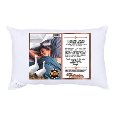 Imagen 2 del producto Almohada Pluma De Ganso 300 Hilos