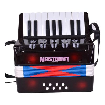 ACORDEON NIÑO 8 BAJOS NEGRO MT-3020 MEISTEHAFT