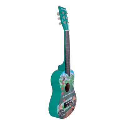 Imagen 2 del producto GUITARRA NIÑO 25 PULGADAS MOD.ARAUCANIA COLOR VERDE SCORPION