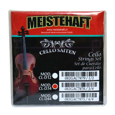 Imagen 2 del producto SET DE CUERDAS PARA CELLO 3/4 MOD.CL-D34 MEISTEHAFT