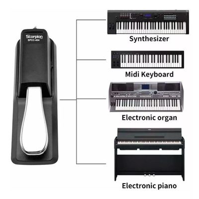 Imagen 2 del producto PEDAL SUSTAIN PARA TECLADO MOD. SPCC-404 SCORPION