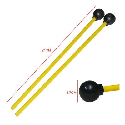 Imagen 2 del producto PAR MAZOS PARA METALOFONO PLASTICO 21CM RMX