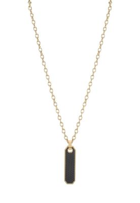 Cadena de Hombre Cat J001N00129 Dorado-Negro