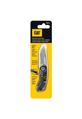 Imagen 1 del producto CUCHILLO NAVAJA PLEGABLE CAT 980010 PUNTA CURVA
