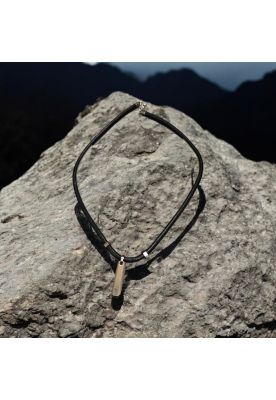 Imagen 2 del producto Cadena de Hombre Cat J005N10112 Plateado-Negro