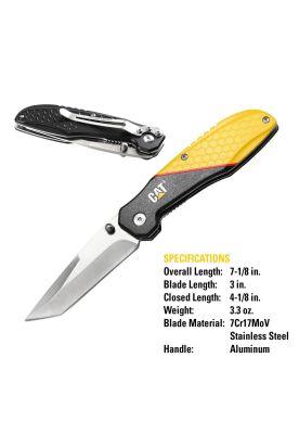 Imagen 2 del producto CUCHILLO NAVAJA PLEGABLE CAT 980047 TANTO