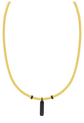 Imagen 1 del producto Cadena de Hombre Cat J005N10171 Negro-Amarillo