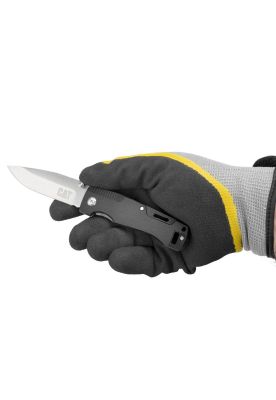 Imagen 2 del producto CUCHILLO NAVAJA PLEGABLE CAT 980000 PUNTA CURVA