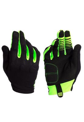 Imagen 1 del producto GUANTE LARGO BEST SL NEGRO/VERDE NEON TALLA XL