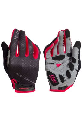 GUANTE LARGO BEST MUJER NEGRO/FUCSIA TALLA M