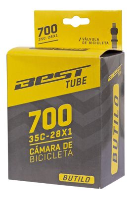 Cámara Bicicleta Best 700 X 35c Valvula Bicicleta Butilo