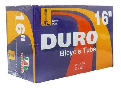 Cámara Bicicleta Duro 16 X 1.75 Valvula Bicicleta