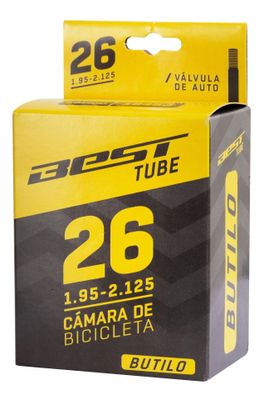 Camara Best Butilo 26 X 1.95/ 2.125 Val/auto 48 Mm