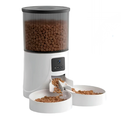 Dispensador Automatico Comida Mascotas 4 lts. Camara Wifi