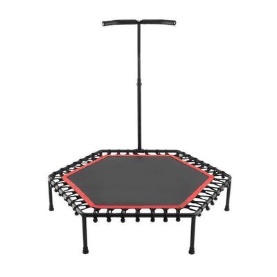 Imagen 2 del producto Trampolin Fitness Hexagonal Con Mango 115CM Rojo