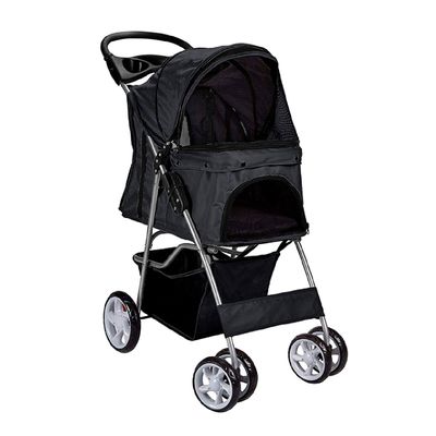 Coche Paseo Mascota Plegable Portatil 4 Ruedas