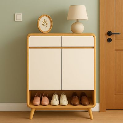 Imagen 2 del producto Zapatero Round Toe 2 Puertas Con Cajones Maple 60cm