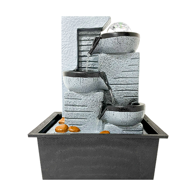 Imagen 2 del producto Fuente de Agua en Cuencos con Iluminación LED