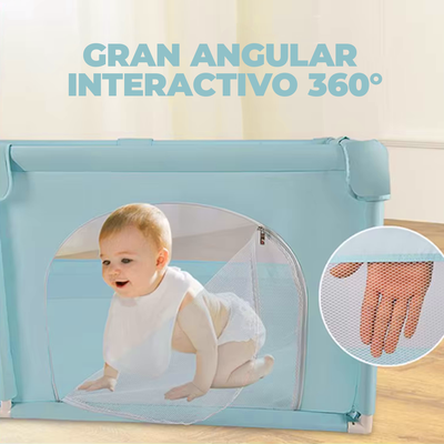 Imagen 2 del producto Corral de Seguridad Bebe 180cm Rectangular Celeste