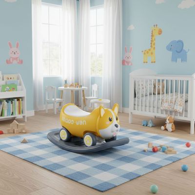 Imagen 2 del producto Mecedora Andador con Mango 2 en 1 Perrito