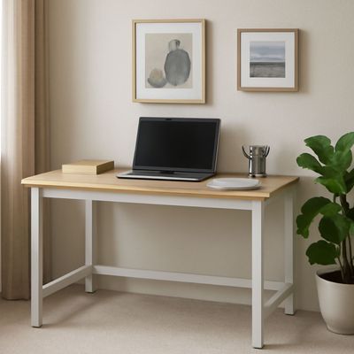 Imagen 2 del producto Escritorio Oficina Pata Metal Gruesa Antideslizante 100x75x60 Cm