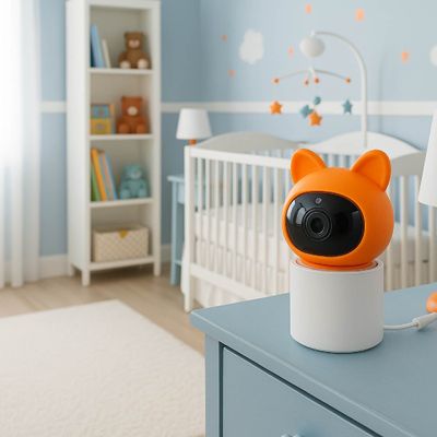 Imagen 2 del producto Camara Bebe Vision Nocturna Lcd 4.3""