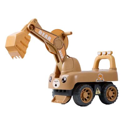 Correpasillos Andador Retroexcavadora Luz y Sonido Osito
