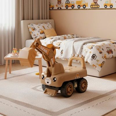 Imagen 2 del producto Correpasillos Andador Retroexcavadora Luz y Sonido Osito