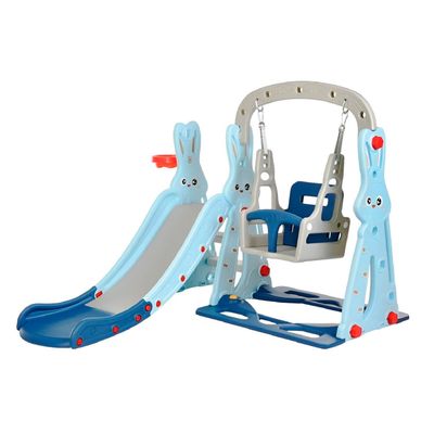 Resbalin Columpio 3 en 1 + Aro Basket, Centro de Juegos