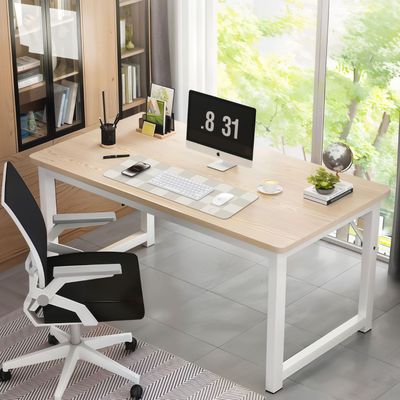 Imagen 2 del producto Escritorio Oficina Pata Metal Gruesa Antideslizante 140x75x60 Cm